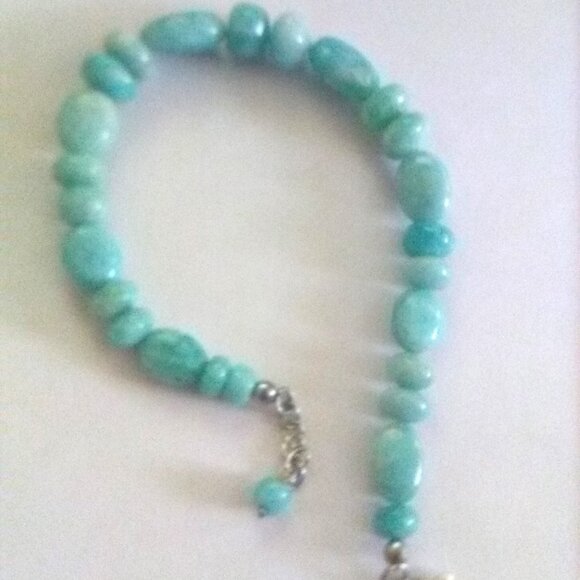Amazonite Bead Bracelet - Picture 1 of 7